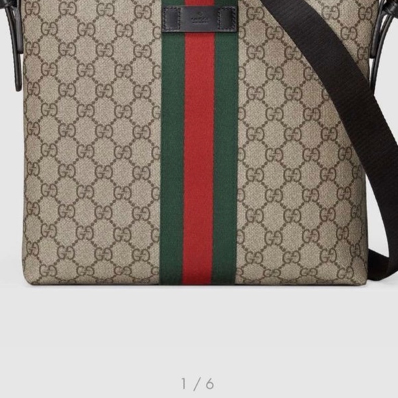 Gucci Web GG Supreme messenger - Picture 2 of 4